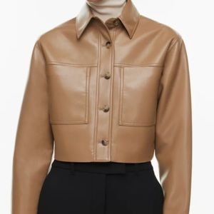 Wilfred Little Cropped Jacket Vegan leather